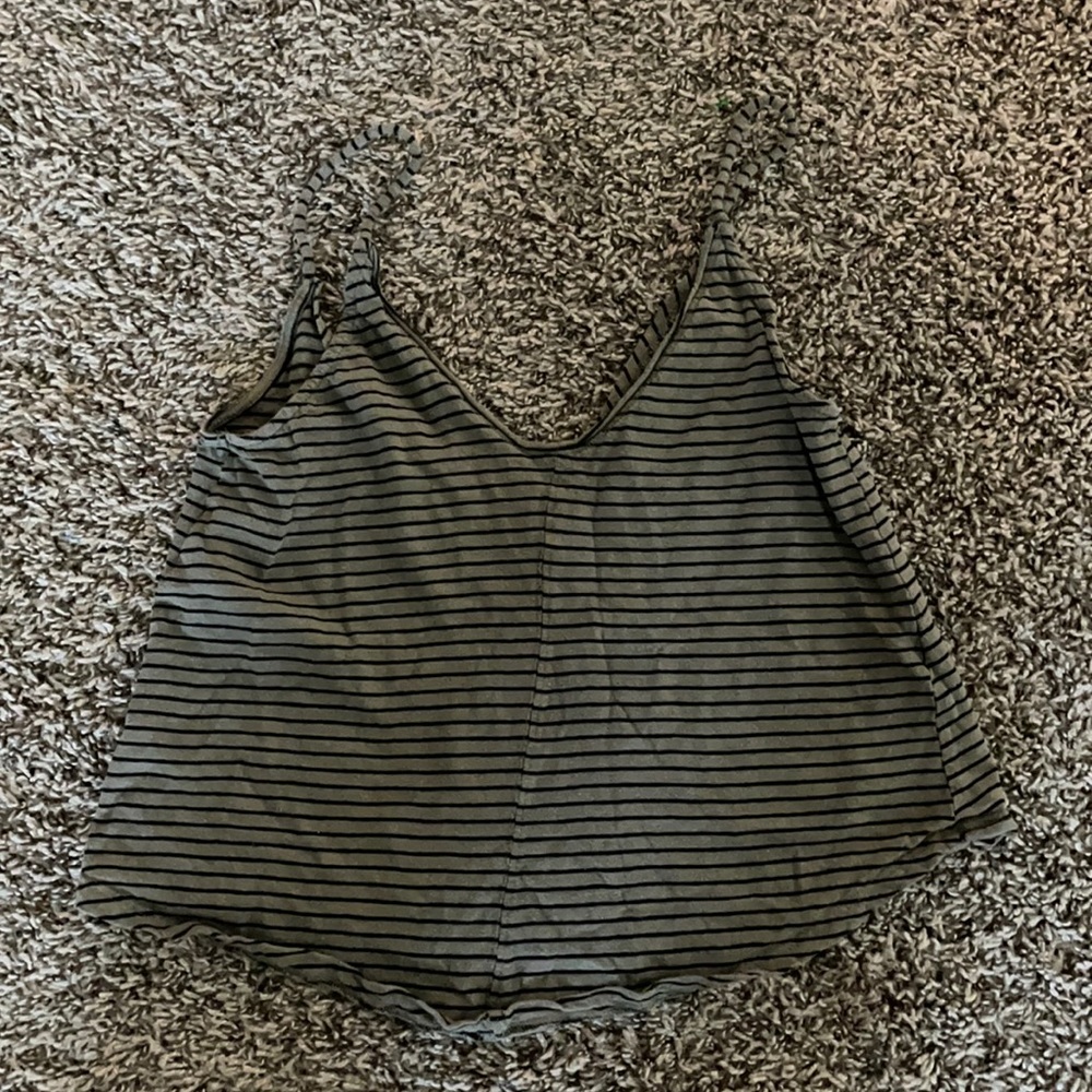 Zara striped tank